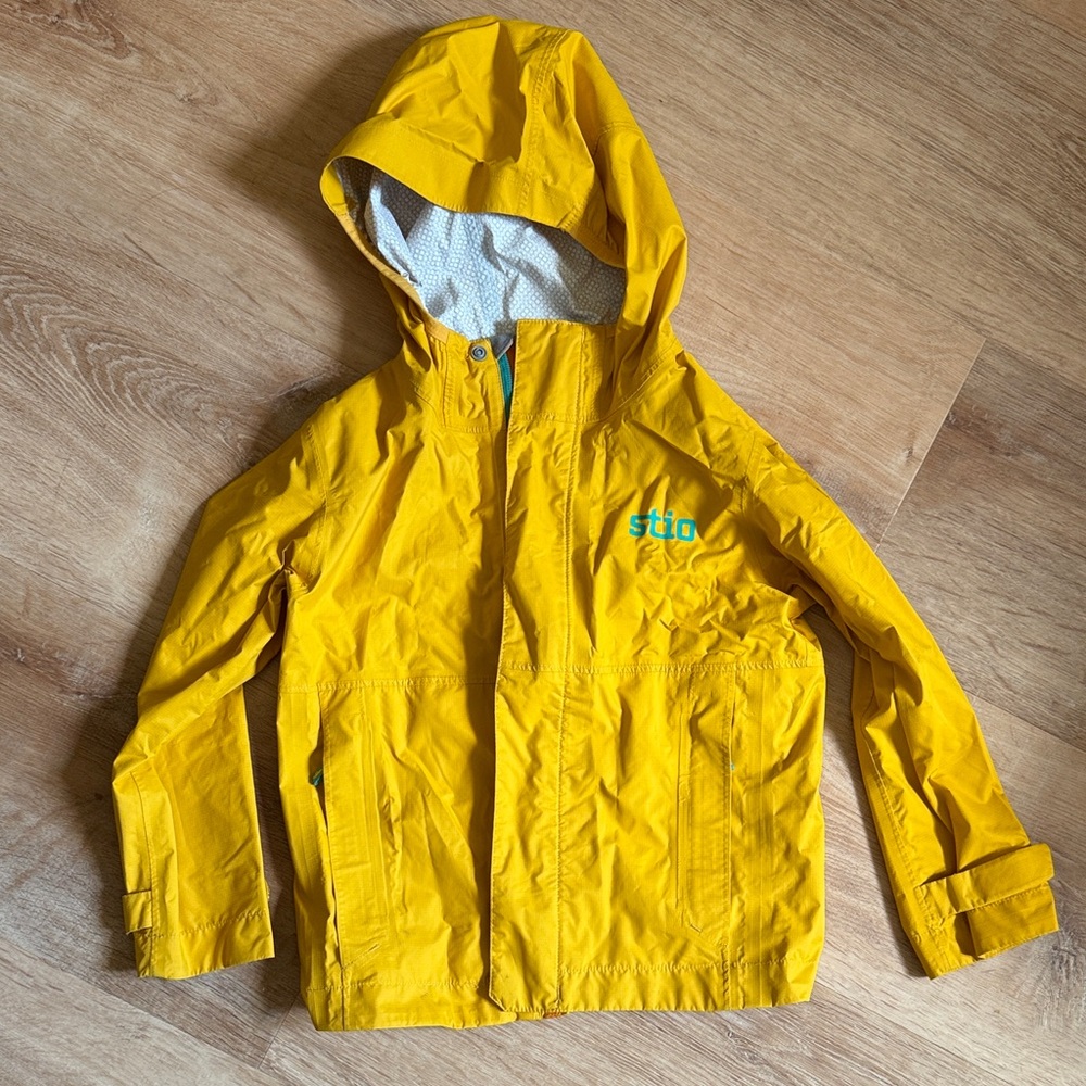 Stio Kids Bright Yellow Raincoat